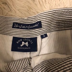 Lauren James Shorts - lauren james seersucker bow shorts Lauren James Shorts - lauren james seersucker bow shorts